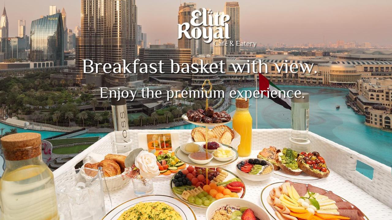 Elite Royal Apartment - Full Burj Khalifa & Fountain View - Premier - 2 Bedrooms & 1 Open Bedroom Without Partition Дубай Экстерьер фото